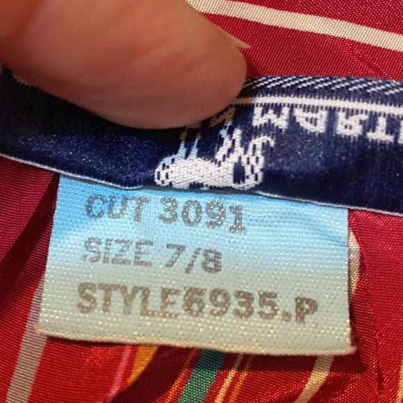 Vintage Jonathan Martin Vertical Stripes 2-Piece Skirt Set - Picture 6 of 10